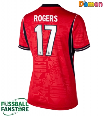 England Morgan Rogers #17 Replik Auswärtstrikot Damen WM 2026 Kurzarm